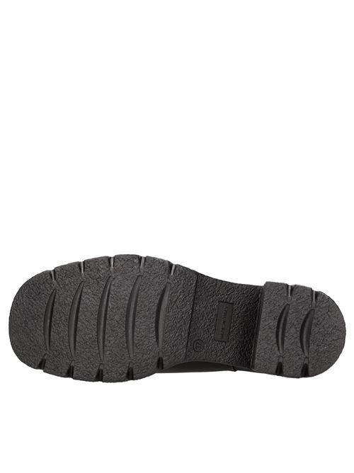 Tronchetti in pelle e tessuto TREND | C6U VIT.NERO